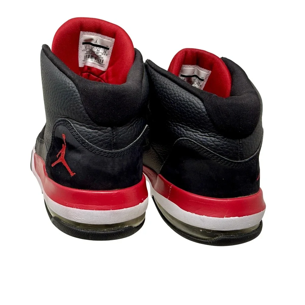 Nike Air Jordan Max Aura Bred AQ9084-061 Black Red White Men's Size 10 Shoes